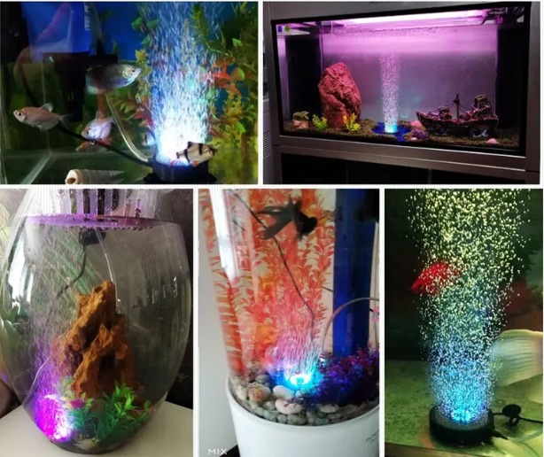 Miniatura 2 de Aireador de burbujas para acuario